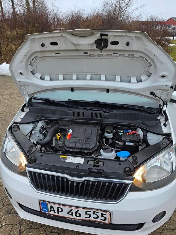 Brugt Skoda Citigo Ambition 60 HK (44 kW) 2014 Hvid Hatchback