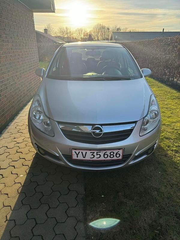Brugt Opel Corsa Eco 90 HK (66 kW) 2007 Sølv Hatchback