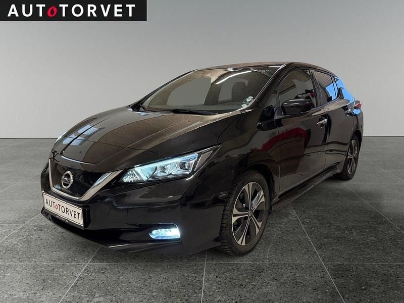 Sort Brugt 2021 Nissan Leaf Tekna Hatchback | 109.700 kr. (God pris) - Billede 1/4