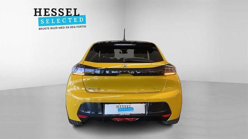 Brugt Peugeot e-208 GT 100 kW (136 HK) 2022 Gul Hatchback