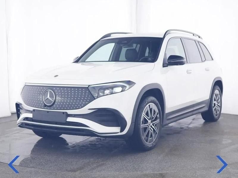 Hvid Brugt 2024 Mercedes EQB350 AMG line SUV | 434.900 kr. - Billede 1/3
