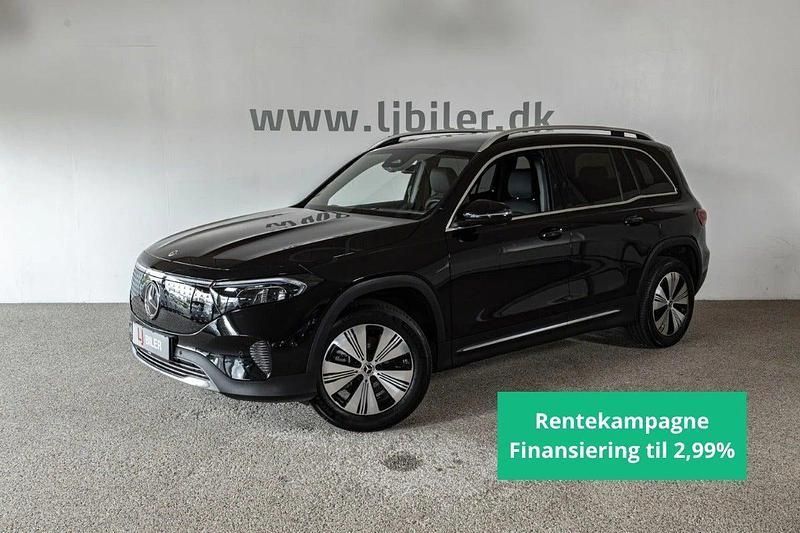 Sortmetal Brugt 2024 Mercedes EQB300 Progressive SUV | 389.800 kr. - Billede 1/4