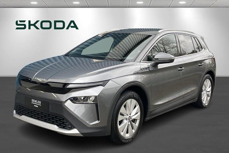 Grå Ny 2025 Skoda Elroq Lodge SUV | 319.900 kr. (Super pris) - Billede 1/4