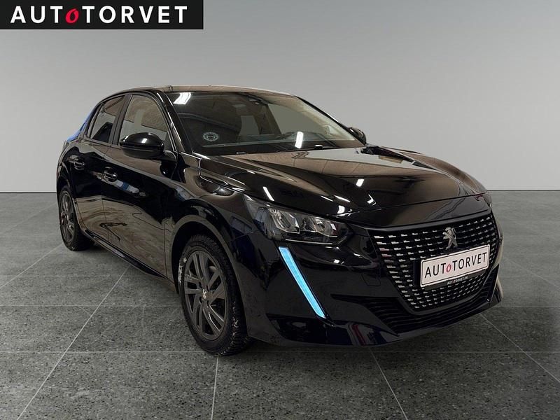 Brugt Peugeot 208 75 HK (55 kW) 2021 Sort Hatchback