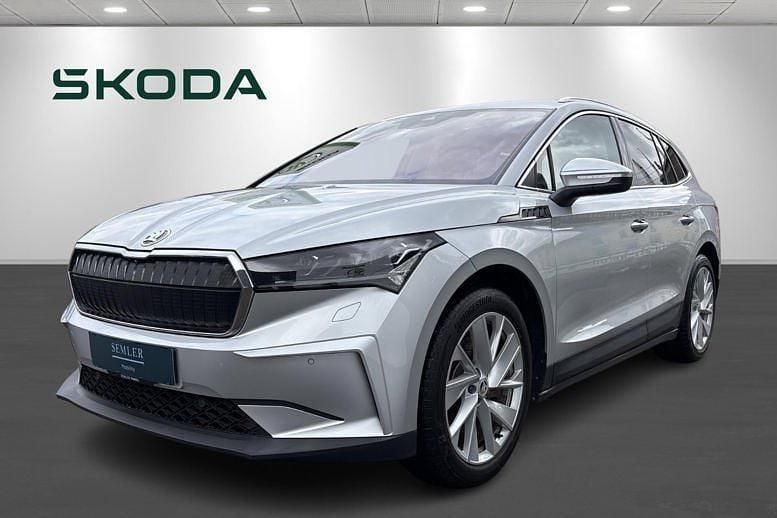 Sølvmetal Brugt 2021 Skoda Enyaq iV SUV | 249.900 kr. (Fair pris) - Billede 1/4
