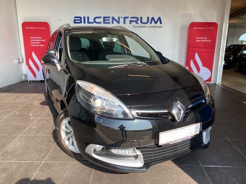 Sort Brugt 2016 Renault Grand Scénic III LIMITED MPV | 79.900 kr. (God pris) - Billede 1/4