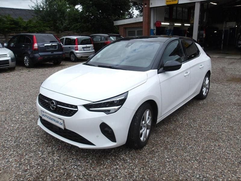 Hvid Brugt 2021 Opel Corsa Sport Hatchback | 109.000 kr. - Billede 1/4