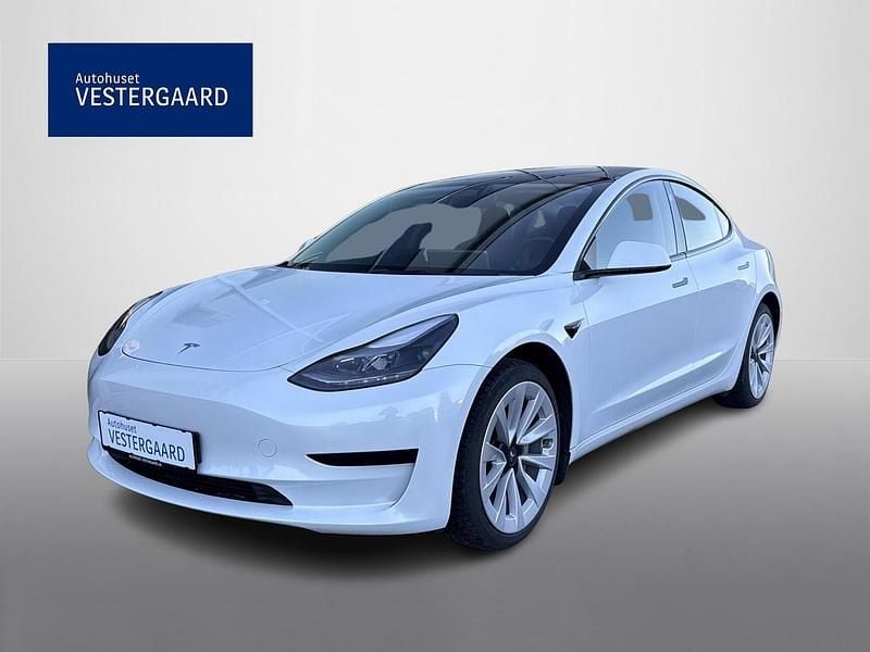 Sølv Brugt 2022 Tesla Model 3 Sedan | 219.900 kr. (Super pris) - Billede 1/4