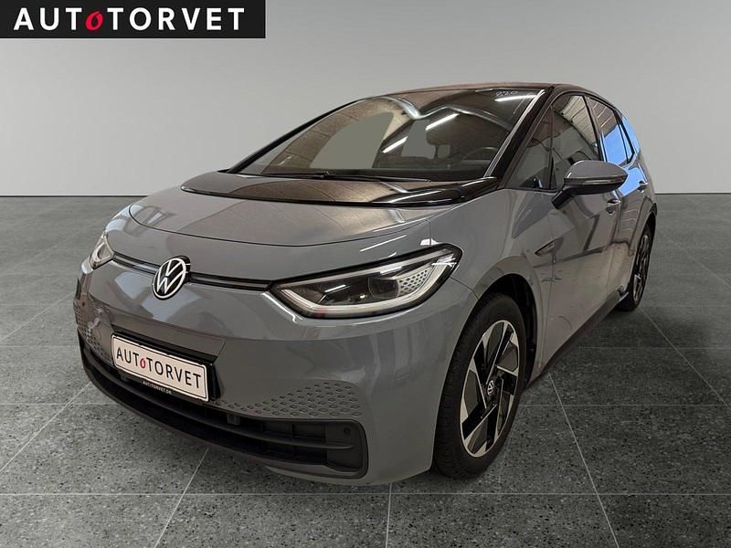 Grå Brugt 2021 VW ID.3 Pro Hatchback | 129.700 kr. (God pris) - Billede 1/4