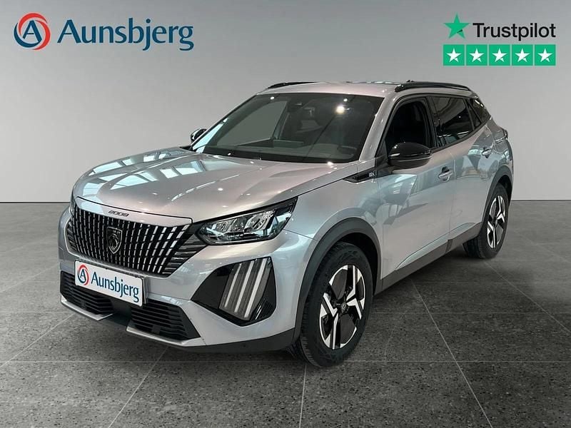 Grå metal Brugt 2024 Peugeot e-2008 Allure SUV | 189.500 kr. (Lidt for dyr) - Billede 1/4