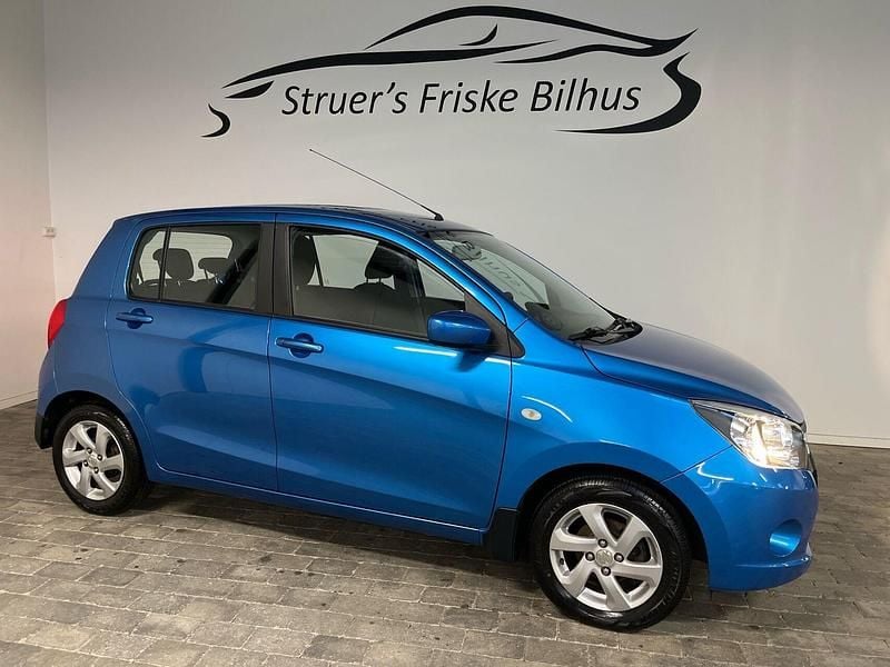Cerulean blue Brugt 2015 Suzuki Celerio Exclusive Hatchback | 49.900 kr. (Fair pris) - Billede 1/4