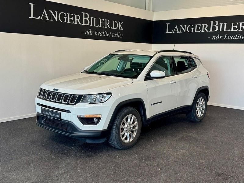 Hvid Brugt 2021 Jeep Compass Limited SUV | 209.500 kr. (Fair pris) - Billede 1/4