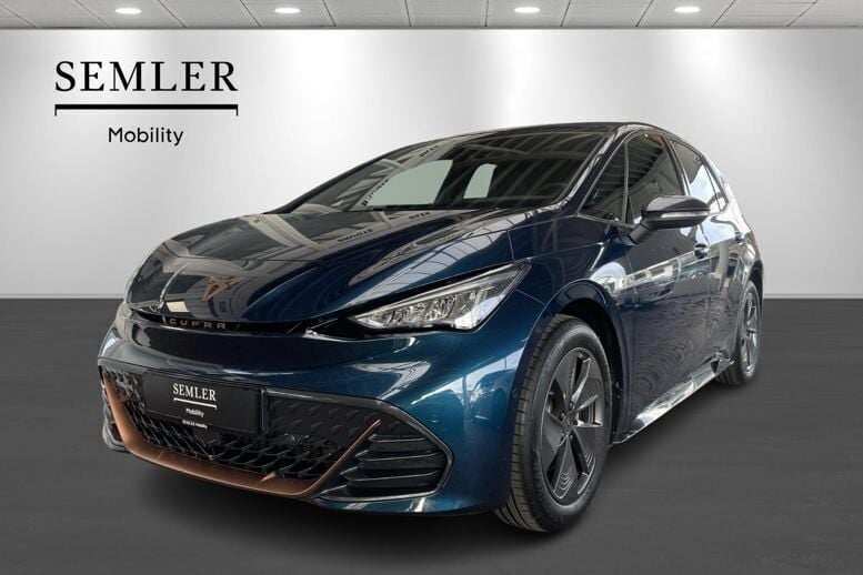 Blåmetal Brugt 2022 Cupra Born High Hatchback | 204.900 kr. (Fair pris) - Billede 1/4