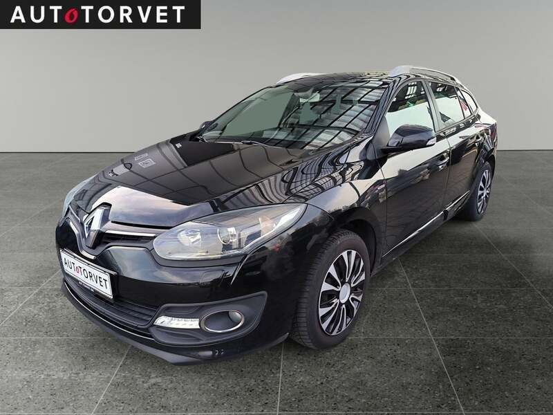 Sort Brugt 2016 Renault Mégane III LIMITED Stationcar | 79.700 kr. (Fair pris) - Billede 1/4