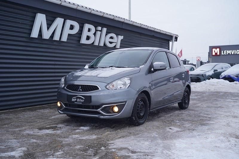 Brugt Mitsubishi Space Star Invite+ 80 HK (58 kW) 2020 Gråmetal Hatchback