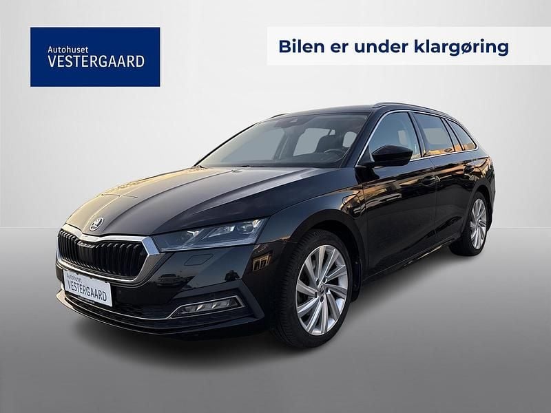 Sort Brugt 2021 Skoda Octavia Stationcar | 204.600 kr. (Fair pris) - Billede 1/4