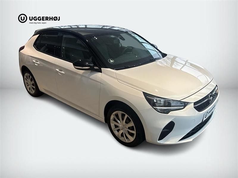 Brugt Opel Corsa Style 75 HK (55 kW) 2021 Hvid Hatchback