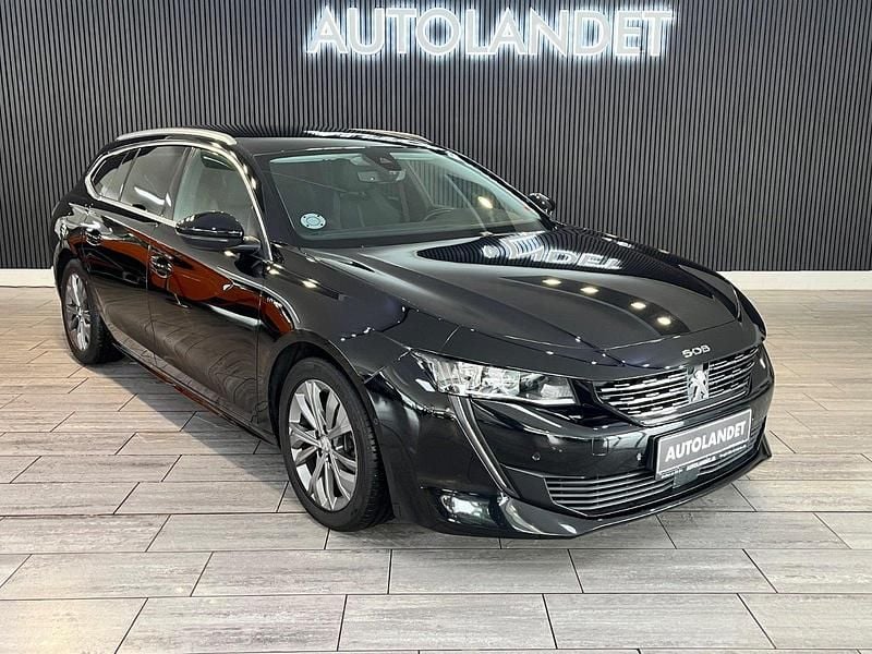 Brugt Peugeot 508 Allure 225 HK (165 kW) 2020 Sortmetal Stationcar