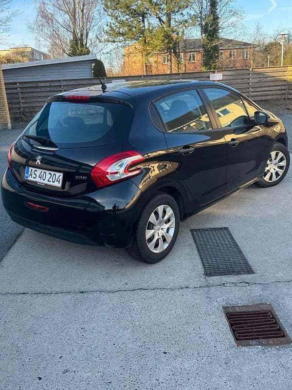 Brugt Peugeot 208 68 HK (50 kW) 2013 Sort Hatchback