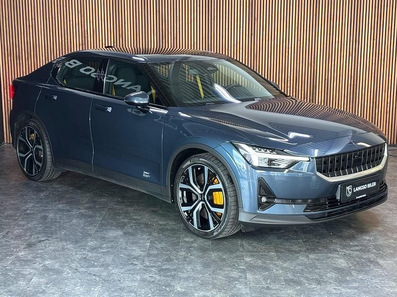 Brugt Polestar 2 Performance 300 kW (408 HK) 2021 Blåmetal Hatchback