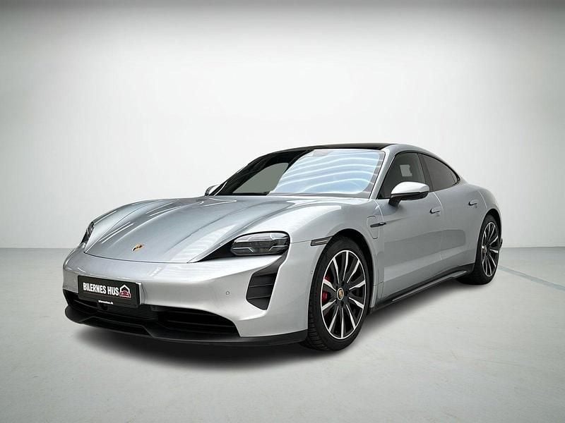 Sølvmetal Brugt 2020 Porsche Taycan 4S Performance Package Sedan | 529.900 kr. (God pris) - Billede 1/4