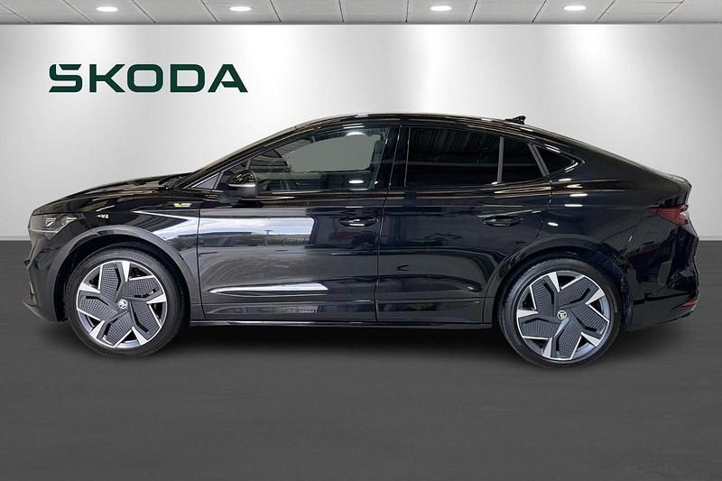 Brugt Skoda Enyaq iV RS 250 kW (340 HK) 2024 Sort SUV