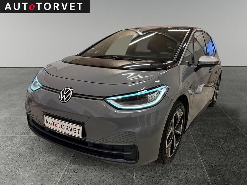 Grå Brugt 2020 VW ID.3 Hatchback | 119.700 kr. (God pris) - Billede 1/4