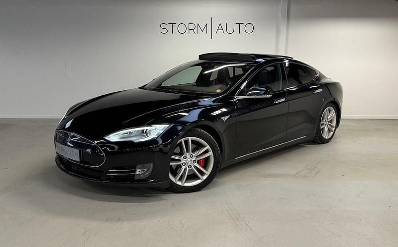 Sortmetal Brugt 2015 Tesla Model S Hatchback | 179.900 kr. (God pris) - Billede 1/4