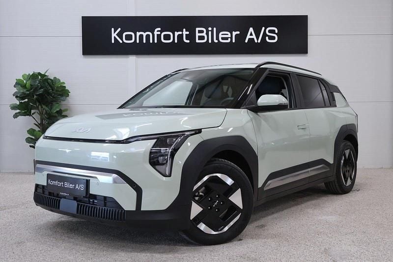 Lysgrønmetal Brugt 2025 Kia EV3 SUV | 278.900 kr. (Super pris) - Billede 1/4