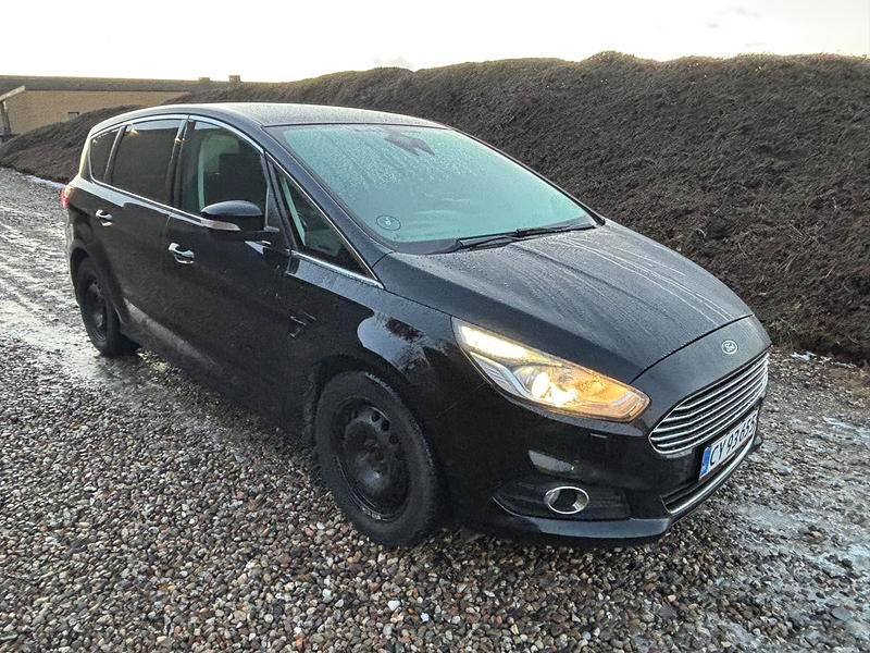 Brugt Ford S-MAX Titanium 160 HK (117 kW) 2017 Sort MPV
