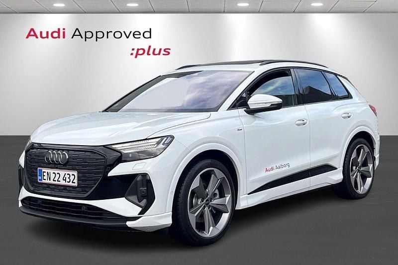 Brugt 2025 Audi Q4 e-tron S-Line SUV | 499.900 kr. - Billede 1/4
