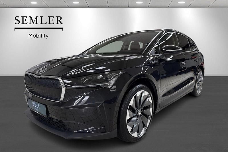 Sortmetal Brugt 2021 Skoda Enyaq iV Loft SUV | 209.900 kr. (Fair pris) - Billede 1/4