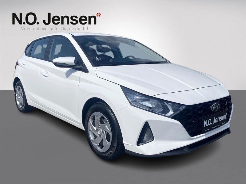 Farve ……………………………………………………………………. hvid Brugt 2021 Hyundai i20 Comfort | 139.900 kr. (God pris) - Billede 1/4