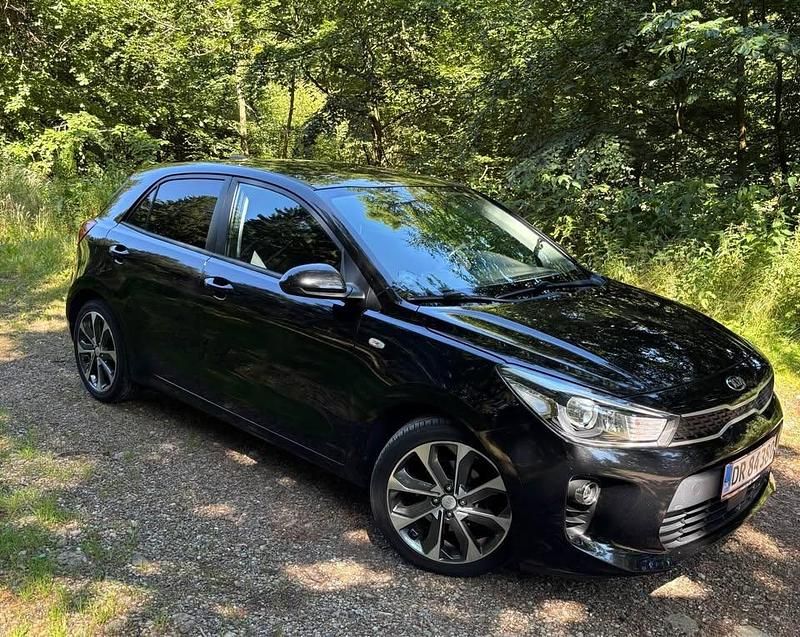 Brugt Kia Rio 99 HK (72 kW) 2018 Sort Hatchback