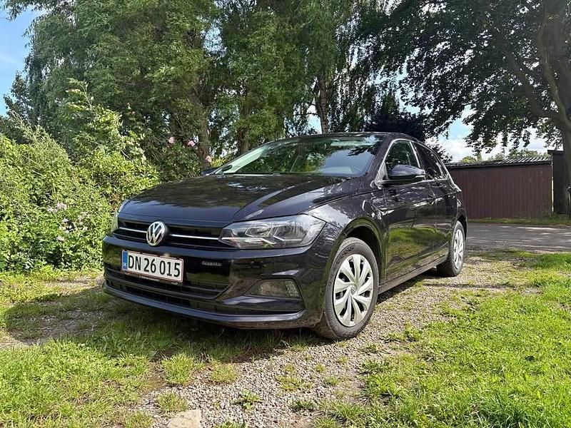 Brugt VW Polo Comfortline 95 HK (69 kW) 2018 Sort Hatchback