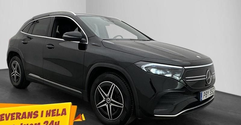 Sortmetal Brugt 2021 Mercedes EQA250 AMG line SUV | 229.900 kr. (God pris) - Billede 1/3