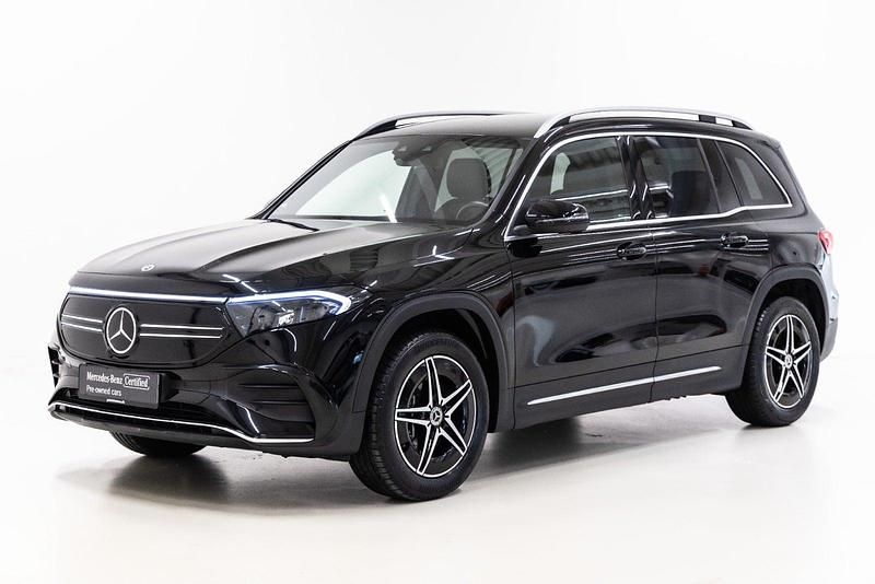 Farve: sort Brugt 2025 Mercedes EQB350 AMG SUV | 339.900 kr. - Billede 1/4