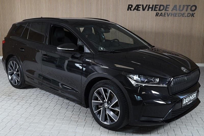 Sort Brugt 2022 Skoda Enyaq iV SportLine SUV | 288.700 kr. (Fair pris) - Billede 1/4