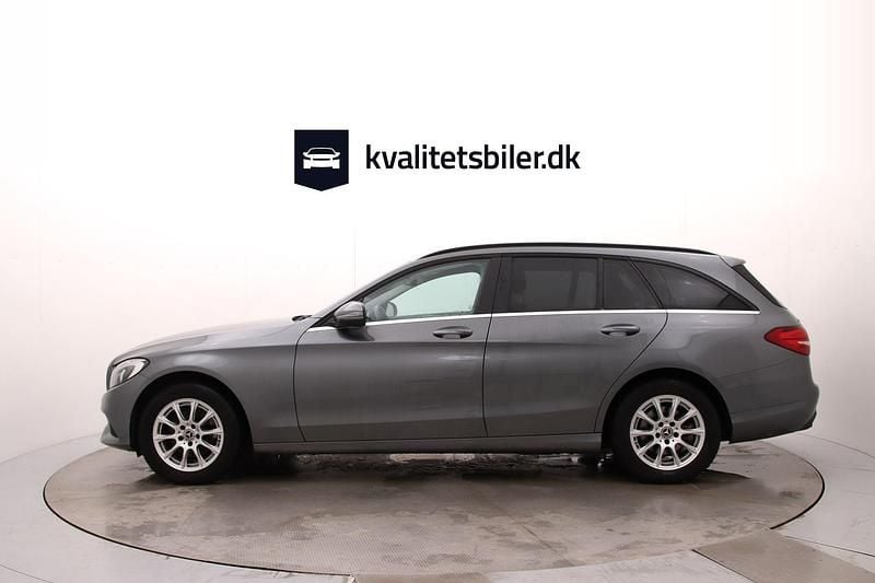 Brugt Mercedes C200 Business 184 HK (135 kW) 2017 Gråmetal Stationcar