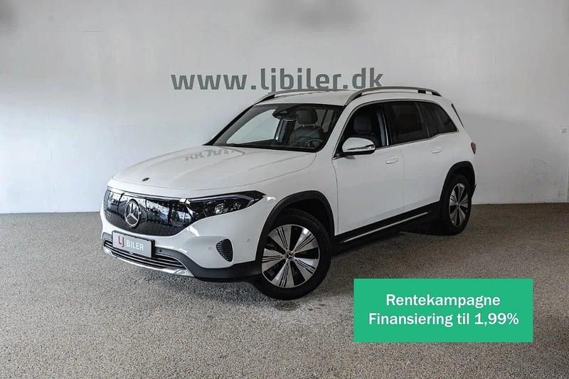 Hvid Brugt 2024 Mercedes EQB300 Progressive SUV | 329.800 kr. (Fair pris) - Billede 1/4