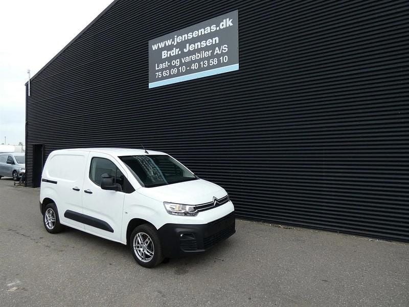 Hvid Brugt 2021 Citroën Berlingo Start MPV | 99.800 kr. - Billede 1/4