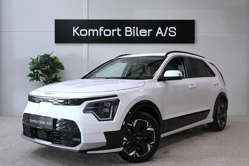 Hvidmetal Brugt 2022 Kia e-Niro SUV | 204.900 kr. (Fair pris) - Billede 1/4