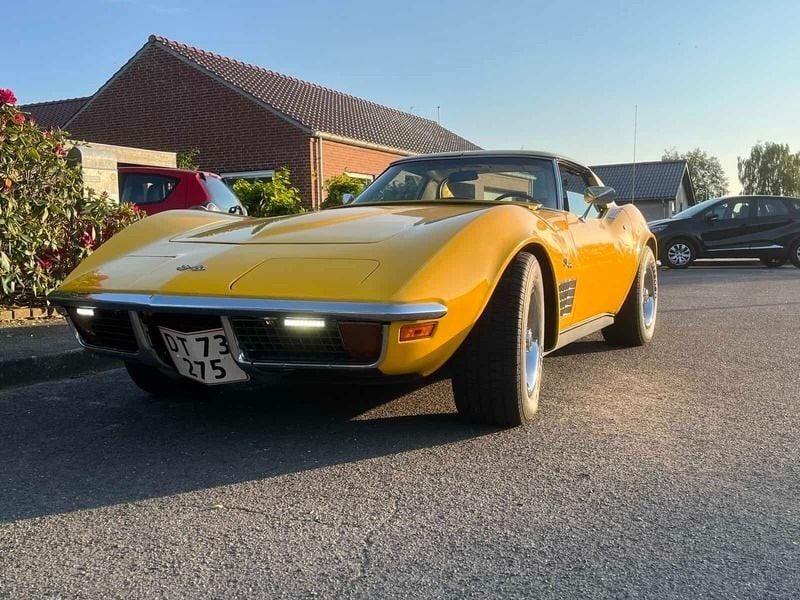Brugt Chevrolet Corvette C3 1972 Gul