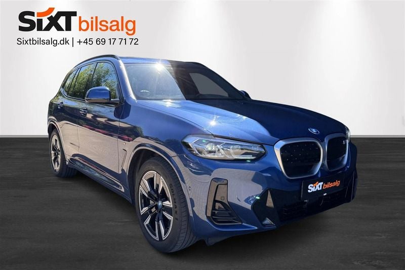 Blåmetal Brugt 2023 BMW iX3 M Sport SUV | 374.900 kr. (Super pris) - Billede 1/4