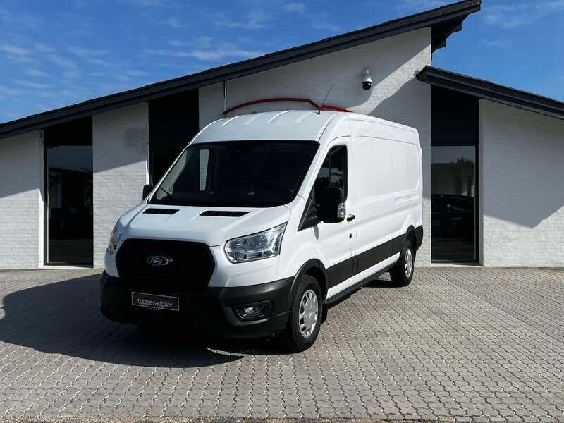 Hvid Ny 2024 Ford Transit Trend Van | 329.800 kr. - Billede 1/4