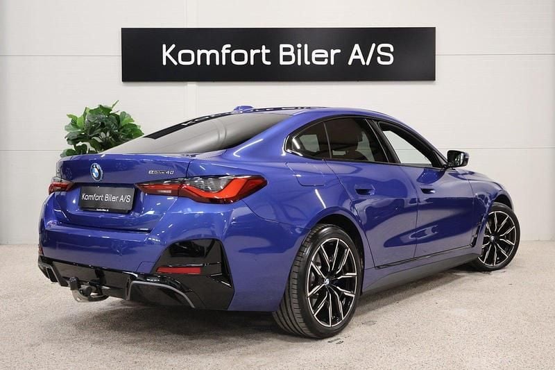 Brugt BMW i4 M Sport 250 kW (340 HK) 2025 Blåmetal Sedan