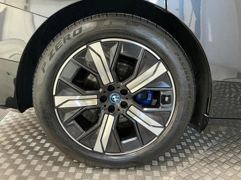 Brugt BMW iX Sport Line 239 kW (326 HK) 2022 Gråmetal SUV