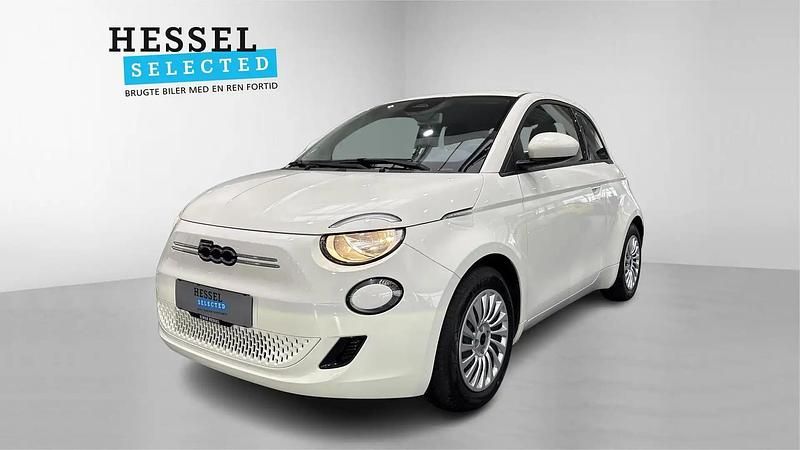 Hvid Brugt 2022 Fiat 500e Action Hatchback | 94.900 kr. (Fair pris) - Billede 1/4