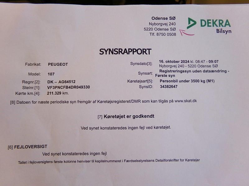 Brugt Peugeot 107 Active 68 HK (50 kW) 2013 Hatchback