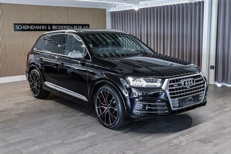 Sortmetal Brugt 2017 Audi SQ7 Sport SUV | 819.900 kr. - Billede 1/4